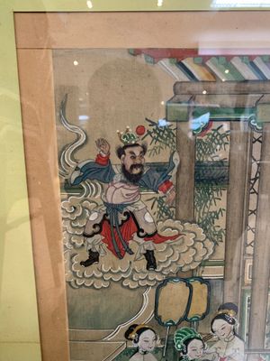 Chinese school: 'Journey to the West', ink and colour on paper, 19th C. — photo 8