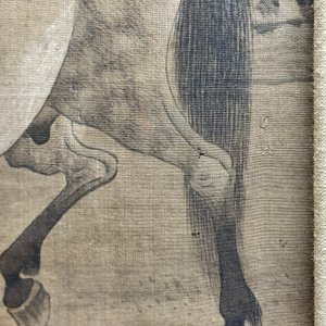 Chinese school: 'Man with two horses', ink and colour on silk, 18/19th C. — photo 16