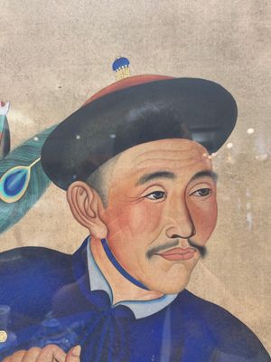 Chinese school: 'Manchu archer', ink and colour on silk, 18/19th C. — photo 6