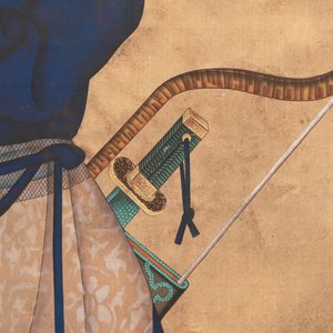 Chinese school: 'Manchu archer', ink and colour on silk, 18/19th C. — photo 4