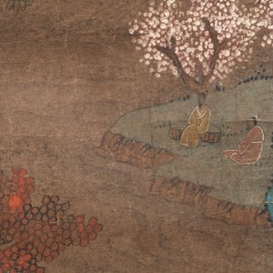 Chinese school: 'Mountainous landscape', ink and colour on paper, Qing or later — 照片 3