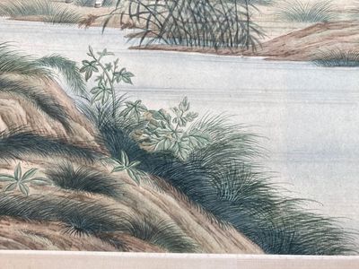 Chinese school, naar Giuseppe Castiglione 郎世寧 (1688-1766): '100 paarden', handscroll, inkt en kleur op papier, 18/19e eeuw — foto 56