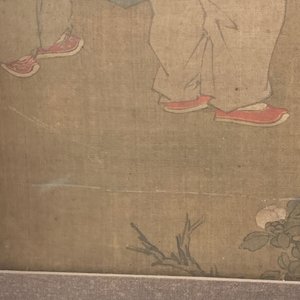 Chinese school, naar Su Hanchen (1094-1172), inkt en kleur op zijde: dame met kinderen bij een vissenkom — foto 41