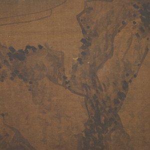 Chinese school, naar Su Hanchen (1094-1172), inkt en kleur op zijde: dame met kinderen bij een vissenkom — foto 5