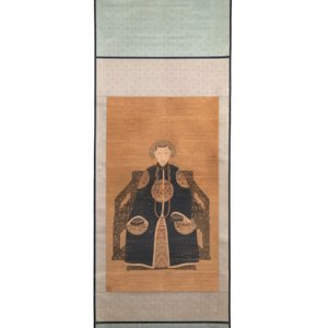 Chinese school: 'Portait of an imperial concubine', ink and colour on silk, Qing or later — foto 2