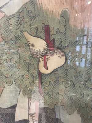 Chinese school: 'Presenting peaches to Xiwangmu', ink and colour on silk, 19th C. — foto 11