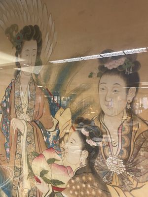 Chinese school: 'Presenting peaches to Xiwangmu', ink and colour on silk, 19th C. — foto 12