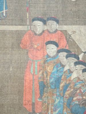 Chinese school: 'Qianlong's banquet', ink and colour on silk, Qing or later — foto 17