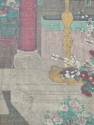 Chinese school: 'Qianlong's banquet', ink and colour on silk, Qing or later — foto 19