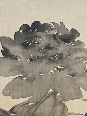 Chinese school: Seven works with insects and peonies, ink and colour on silk, 19/20th C. — 照片 8