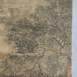 Chinese school, signed Hua Yan (1682-1756), ink and colour on paper: 'Scholars in a mountain forest' — photo 18