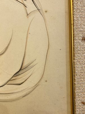 Chinese school, signed Zhang Daqian 張大千 (1898-1983): 'A sage and calligraphy', ink and colour on paper, dated 1957 — photo 12