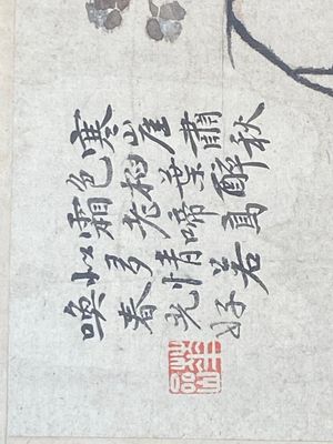 Chinese school: Six works with birds, flowers and fruits, ink and colour on paper, 19/20th C. — 照片 23