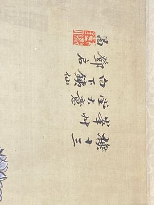 Chinese school: Six works with birds, flowers and fruits, ink and colour on paper, 19/20th C. — 照片 37