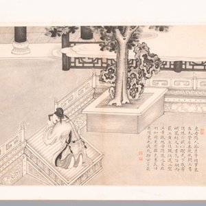 Chinese school: Thirteen various works, ink and colour on paper and silk, signed Xiaocun 晓邨 and Futing 富廷, 19/20th C. — 照片 2