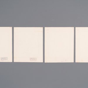Chinese school: Thirteen various works, ink and colour on paper and silk, signed Xiaocun 晓邨 and Futing 富廷, 19/20th C. — 照片 9