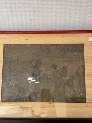 Chinese school: three various works, ink and colour on silk, one work signed Dai Xi 戴熙, 18/19th C. — 照片 12