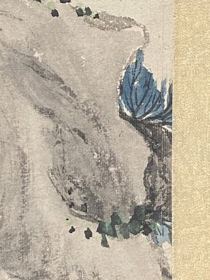 Chinese school: Zes werken met vogels, bloemen en fruit, inkt en kleur op papier, 19/20e eeuw — foto 10
