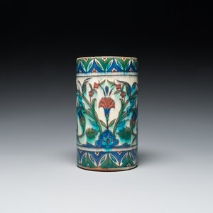 Chope en faïence dans le style d'Iznik, Kutahya, la Turquie, 19ème — photo 3