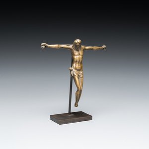 Christ en bronze, probablement Flandre, 1ère moitié du 16ème — photo 1