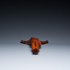 Christ en buis sculpté, Flandre, 17ème — photo 6