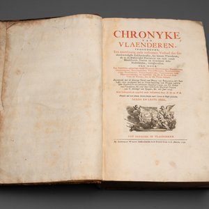 Chronyke van Vlaenderen, a chronicle of Flanders in three volumes, Flanders, 1726-1736 — photo 19
