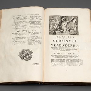 Chronyke van Vlaenderen, a chronicle of Flanders in three volumes, Flanders, 1726-1736 — photo 10