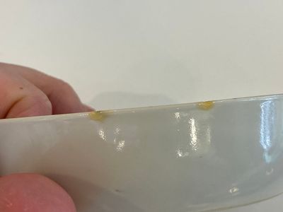 Cinq bols en porcelaine de Chine en bleu et blanc, 19/20ème — photo 4