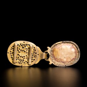 Cinq boucles de ceintures sculptées en jade blanc, Chine, Qing — photo 8