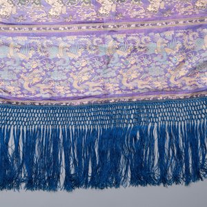 Cinq broderies de soie, Chine, 19ème — photo 5