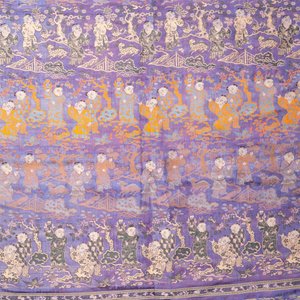 Cinq broderies de soie, Chine, 19ème — photo 6