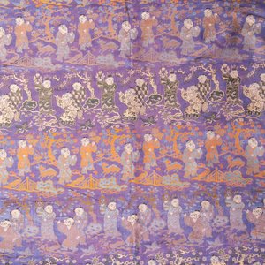 Cinq broderies de soie, Chine, 19ème — photo 7