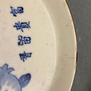 Cinq coupes en porcelaine de Chine 'Bleu de Hue' pour le Vietnam, 19ème — photo 7