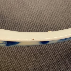 Cinq cuillères en porcelaine de Chine en bleu et blanc, 19ème — photo 9