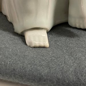 Cinq figures en porcelaine blanc de Chine de Dehua, 19/20ème — photo 16