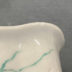 Cinq jardinières et quatre assiettes en porcelaine de Chine, 19/20ème — photo 17