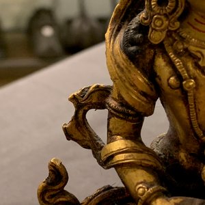 Cinq modèles de Bouddha en bronze doré, Sino-Tibet, 19/20ème — photo 44