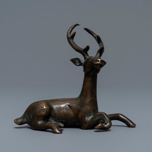 Cinq objets votives bouddhistes en bronze, Tibet et Népal, 18/19ème — photo 2