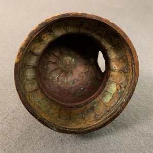 Cinq objets votives bouddhistes en bronze, Tibet et Népal, 18/19ème — photo 56