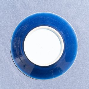 Cinq pièces en porcelaine de Chine bleu monochrome, 19/20ème — photo 25
