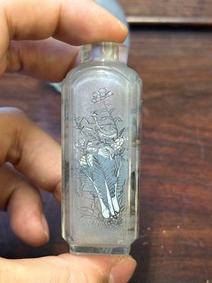Cinq tabatières en verre peint à l'intérieur, Chine, 20ème — photo 19
