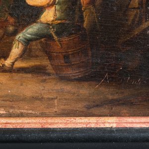 Circle of Adriaen van Ostade (1610-1685): 'A kermess', oil on panel — 照片 4