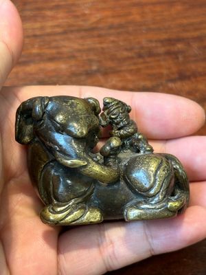 Collection de sculptures et de presse-papiers en bronze, Chine et Sino-Tibet, Qing — photo 21