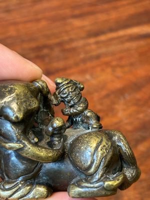 Collection de sculptures et de presse-papiers en bronze, Chine et Sino-Tibet, Qing — photo 26