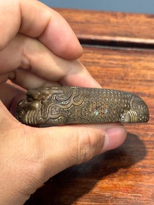 Collection de sculptures et de presse-papiers en bronze, Chine et Sino-Tibet, Qing — photo 31