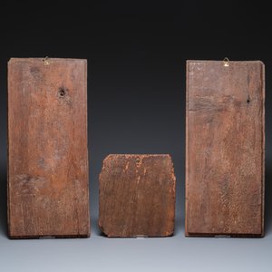 Collection d'onze panneaux divers en bois sculptés, France et Pays-Bas méridionaux, 14/16ème — photo 5