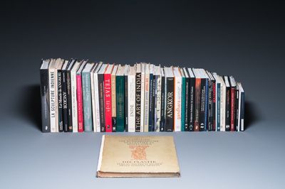 Collection d'ouvrages de référence sur les arts indiens et d'Asie du Sud-Est