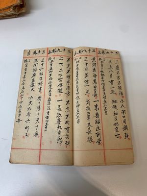 Collection of ten Chinese books about Taoism and an album after Giuseppe Castiglione (郎世寧, 1688-1766): 'One Hundred Horses,' 20th C. — photo 4