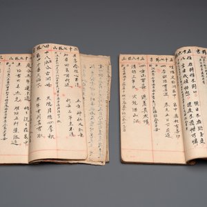 Collection of ten Chinese books about Taoism and an album after Giuseppe Castiglione (郎世寧, 1688-1766): 'One Hundred Horses,' 20th C. — photo 11