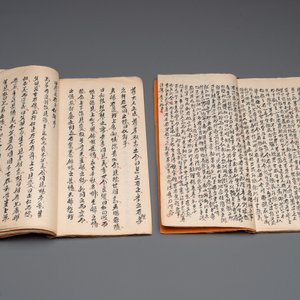 Collection of ten Chinese books about Taoism and an album after Giuseppe Castiglione (郎世寧, 1688-1766): 'One Hundred Horses,' 20th C. — photo 14